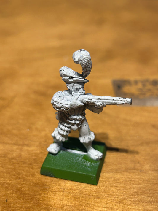 Warhammer fantasy old world empire hand gunner metal early 90’s handgunner