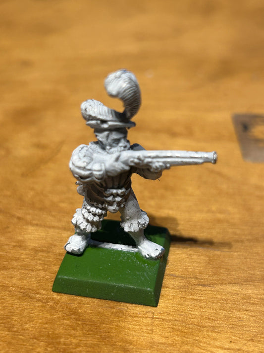 Warhammer fantasy old world empire hand gunner metal early 90’s handgunner