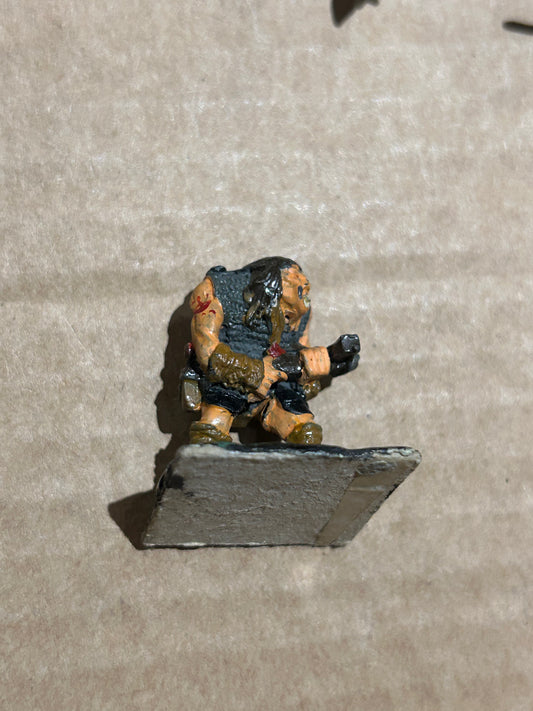 Citadel GW Chronicle CM21 Orc Standard Bearer 1980s Metal Pre Slotta warhammer fantasy