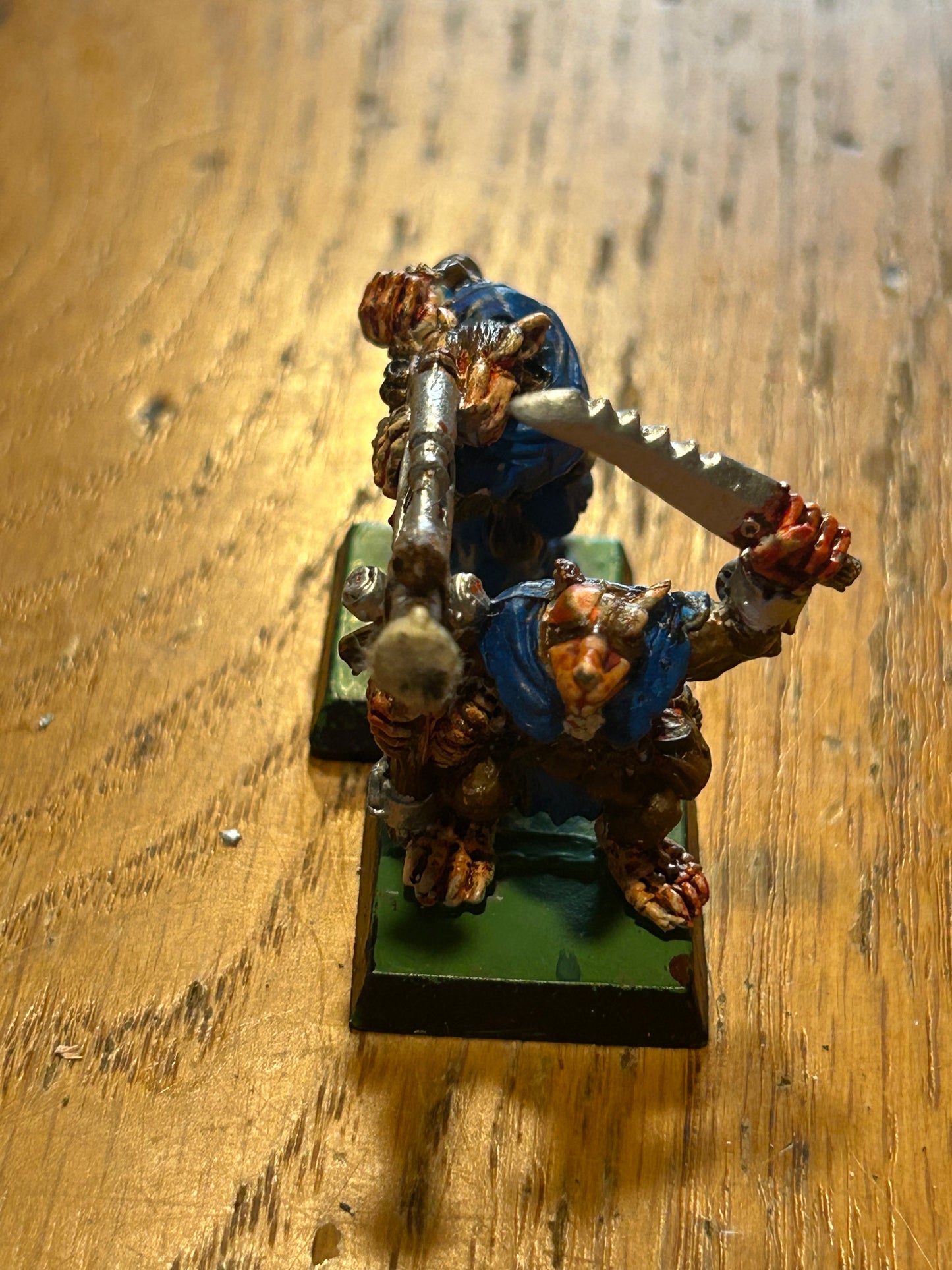 Warhammer Fantasy - Skaven Warplock Jezzail Team old world