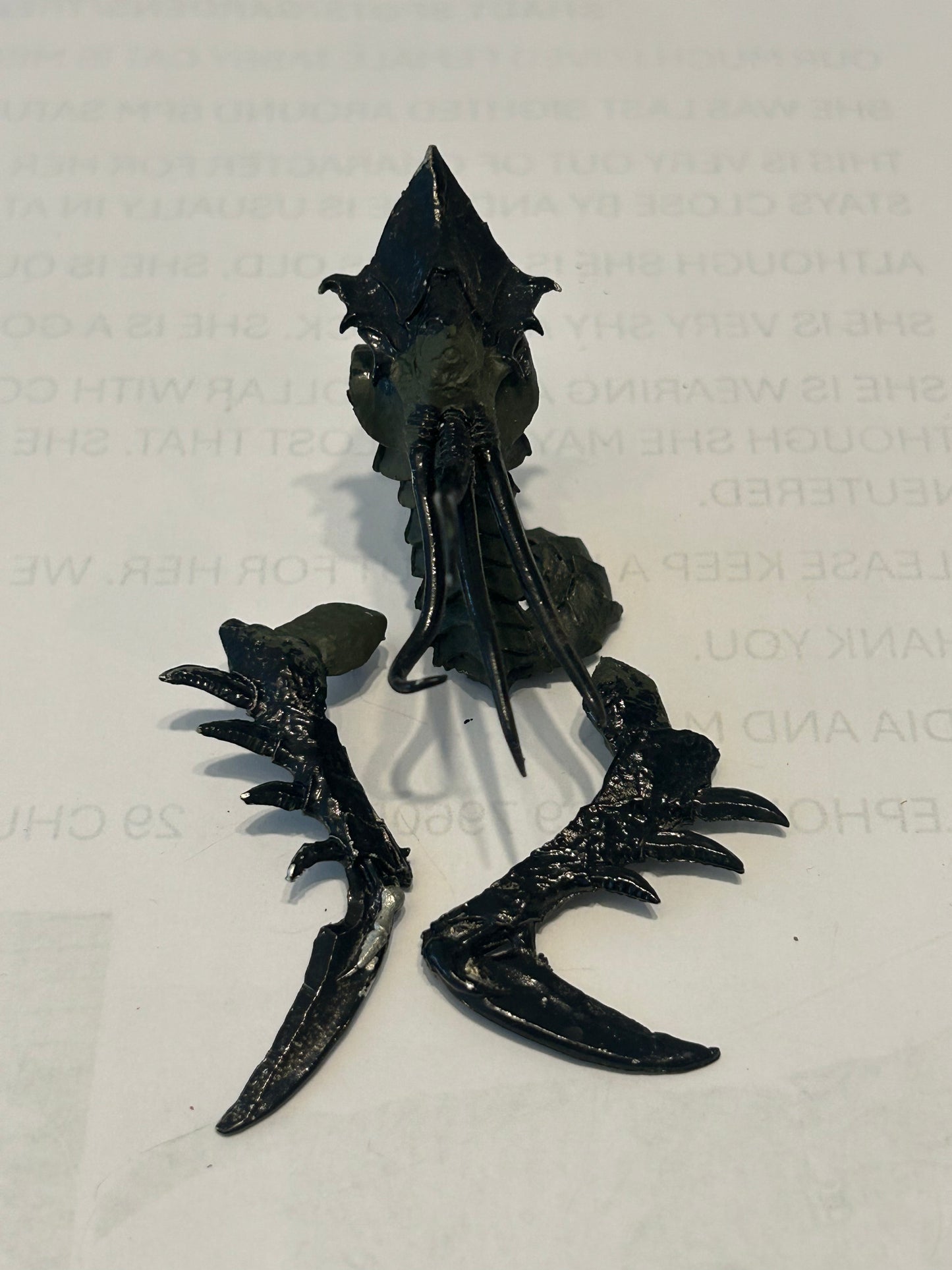 Warhammer 40k Tyranid proxy reaper bathalian