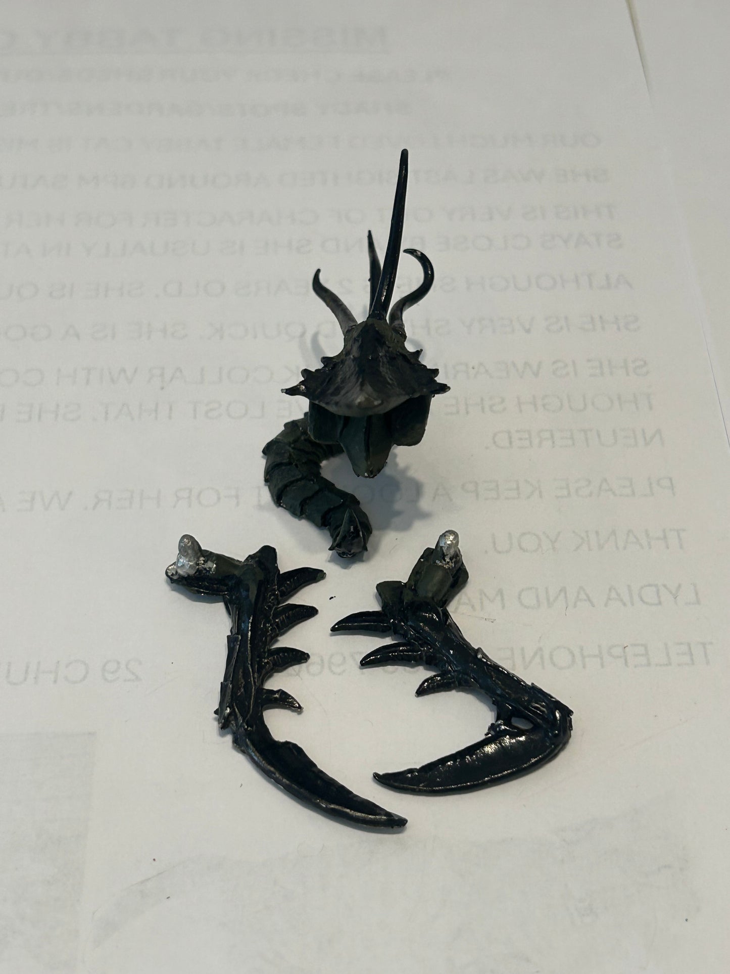 Warhammer 40k Tyranid proxy reaper bathalian