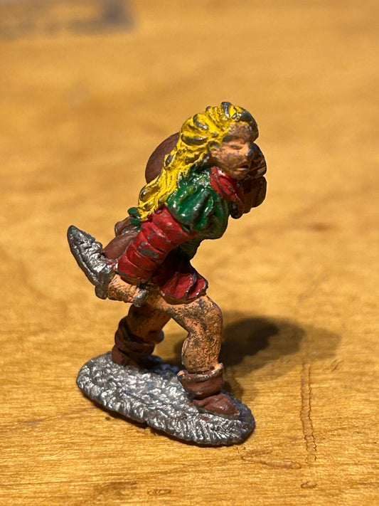 Citadel GW Warhammer metal 80s Fantasy Adventurers FA17 Female Thief #1 empire