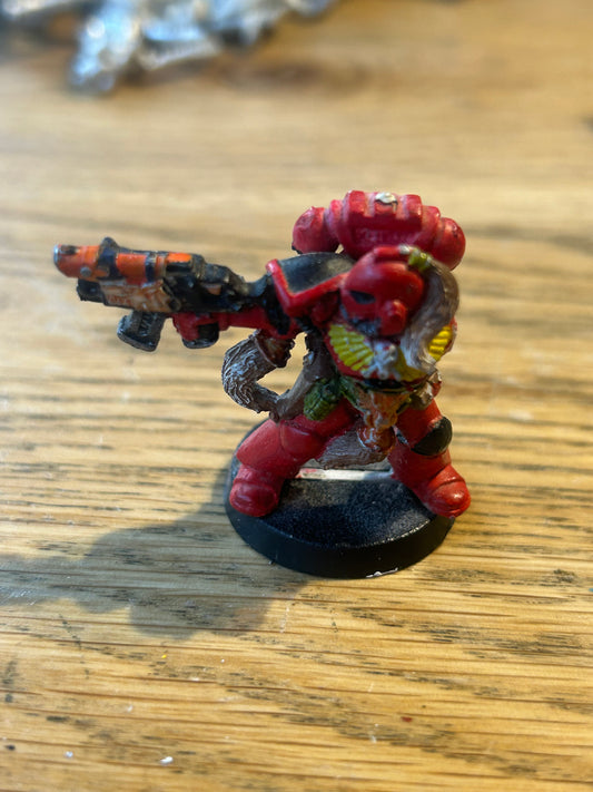 Warhammer 40k Space Wolves Wolf Guard Sergeant 1994 Metal