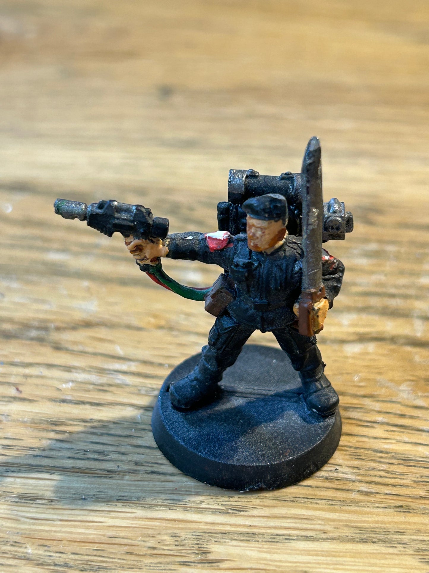 Warhammer 40k Imperial Guard Classic Storm Trooper Sergeant 2nd ed Metal