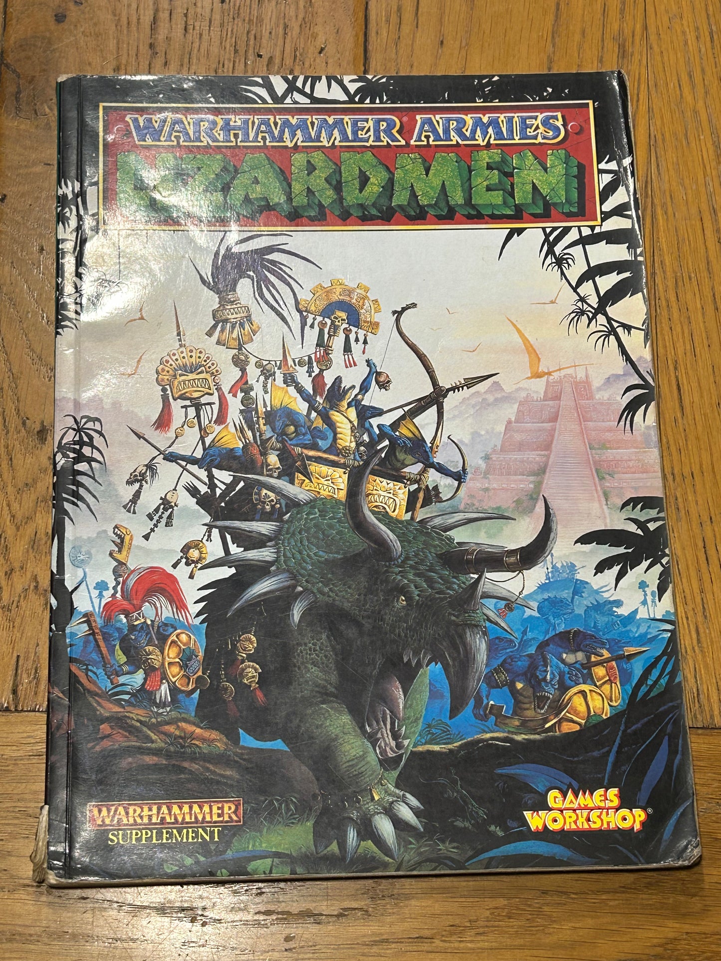 Warhammer Armies: Lizardmen Army Book 1997 5th Edition - Warhammer Fantasy