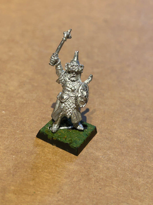 WARHAMMER CITADEL OOP 80s EARLY C01 FIGHTER RARE EMPIRE MACE MAIL ORDER KNIGHT