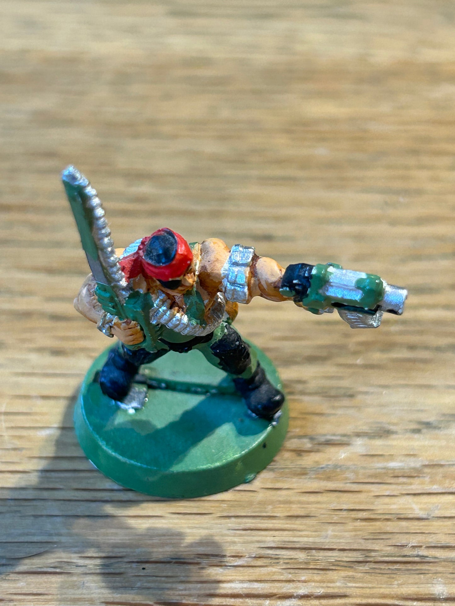 Warhammer 40k Metal Catachan sergeant Jungle Fighters Imperial Guard