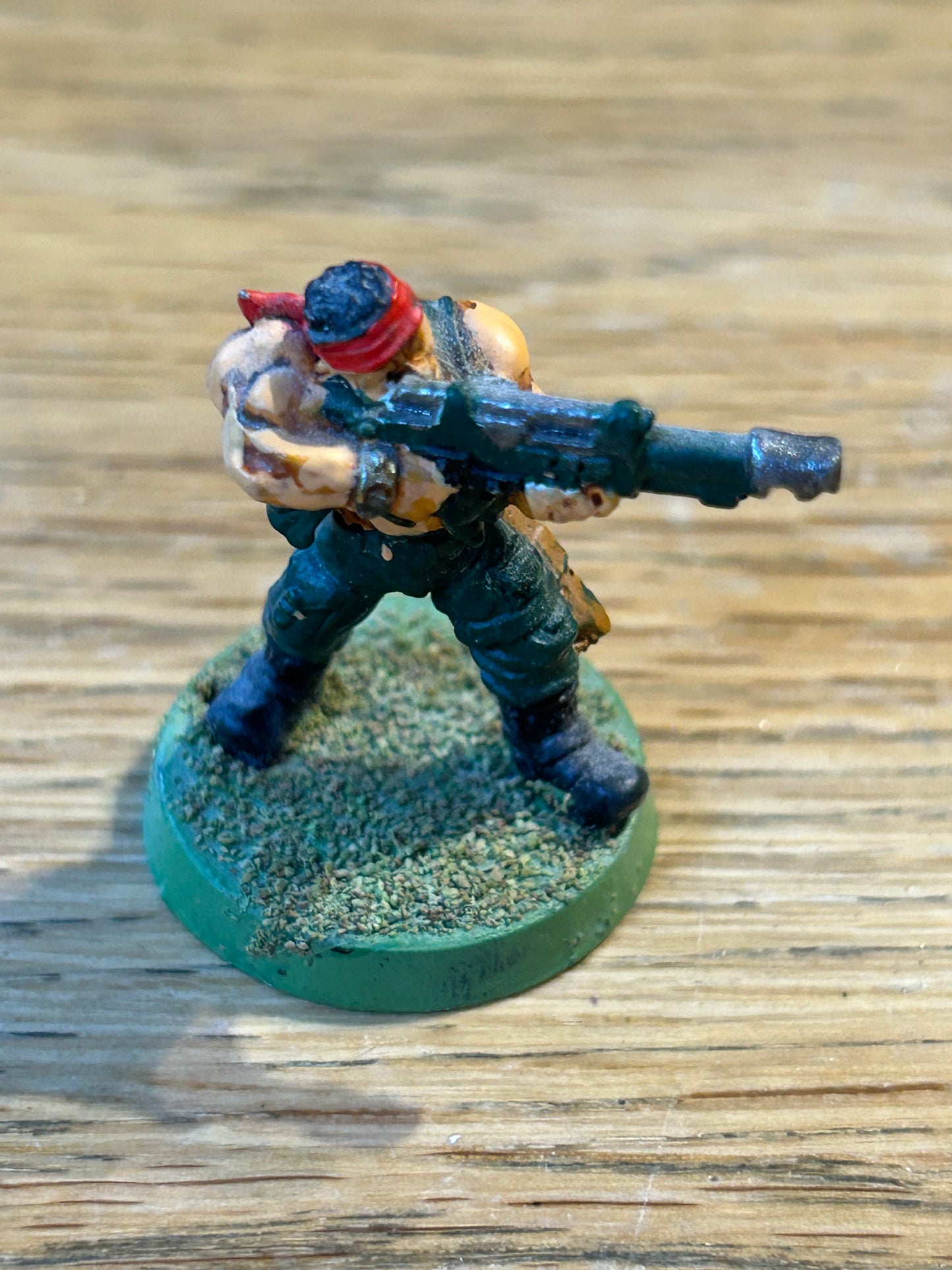 Citadel Warhammer 90s 40K Imperial Guard Catachan trooper