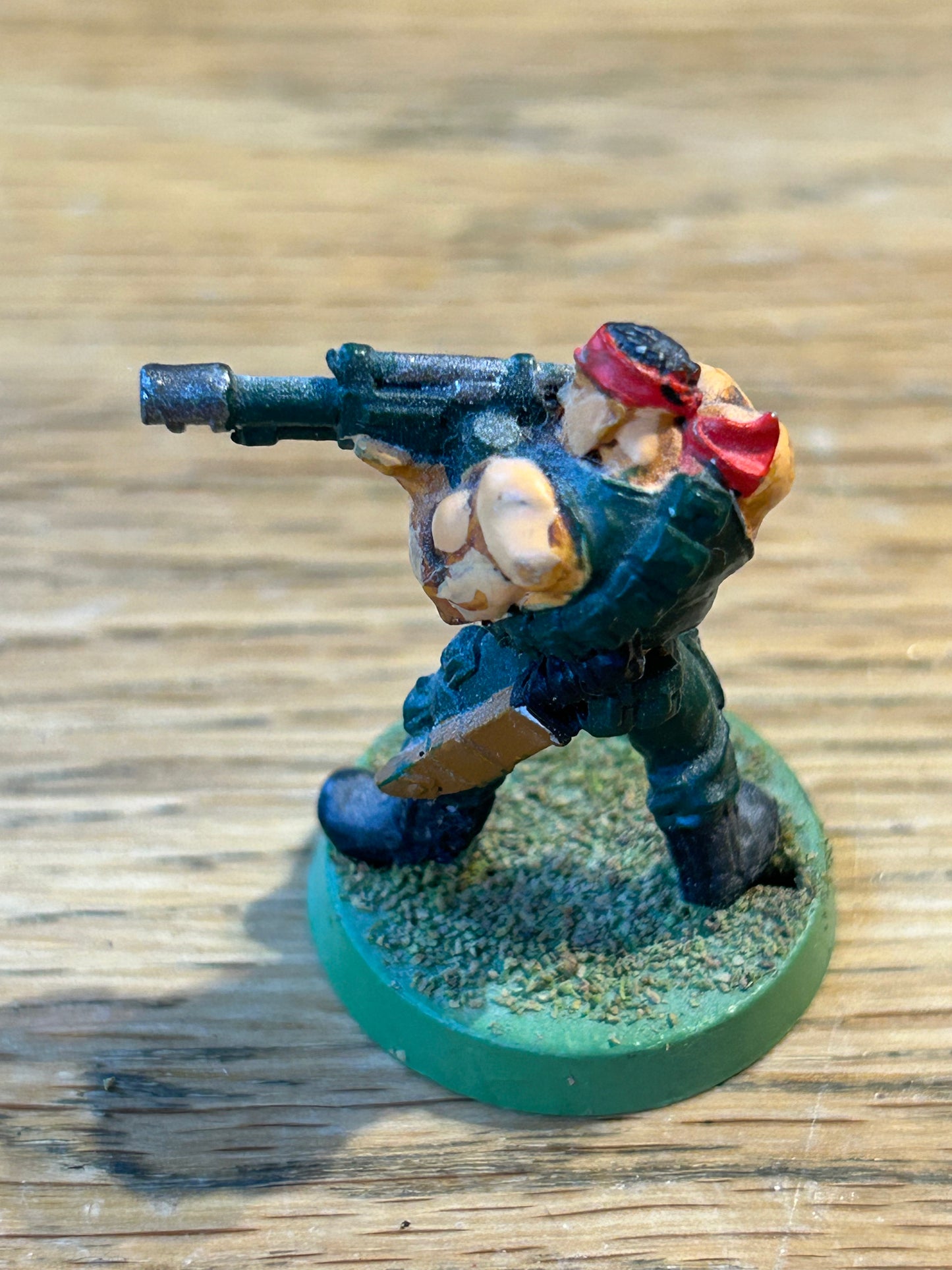 Citadel Warhammer 90s 40K Imperial Guard Catachan trooper