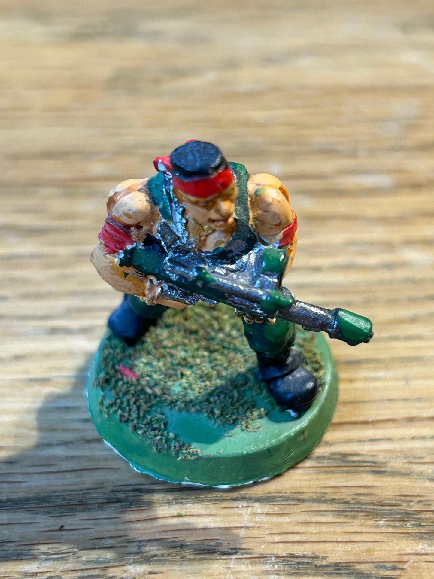 Citadel Warhammer 90s 40K Imperial Guard Catachan trooper