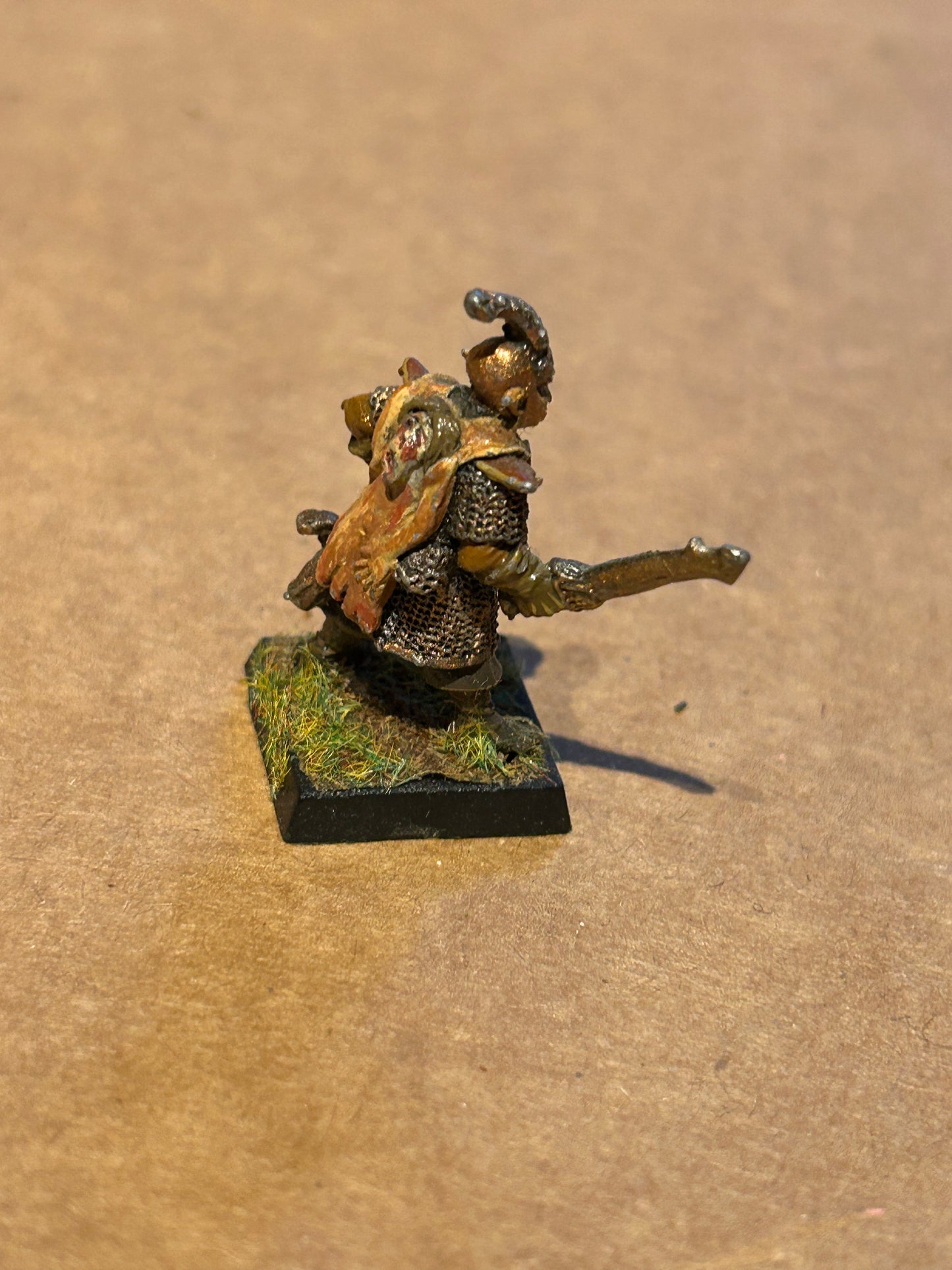 Citadel Warhammer 80s Reg Renown RR4 Mengil Manhide Dark Elf Trooper