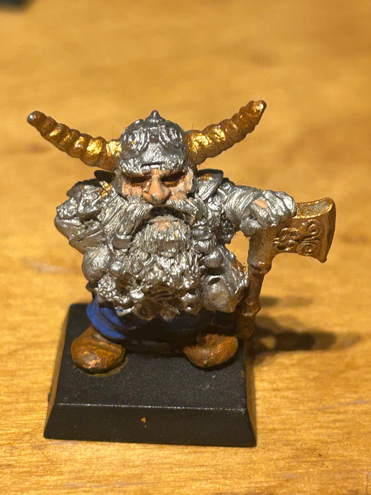 Citadel Warhammer fantasy classic 80s Norse Dwarf 1308 Dwarf Heroes (a2)