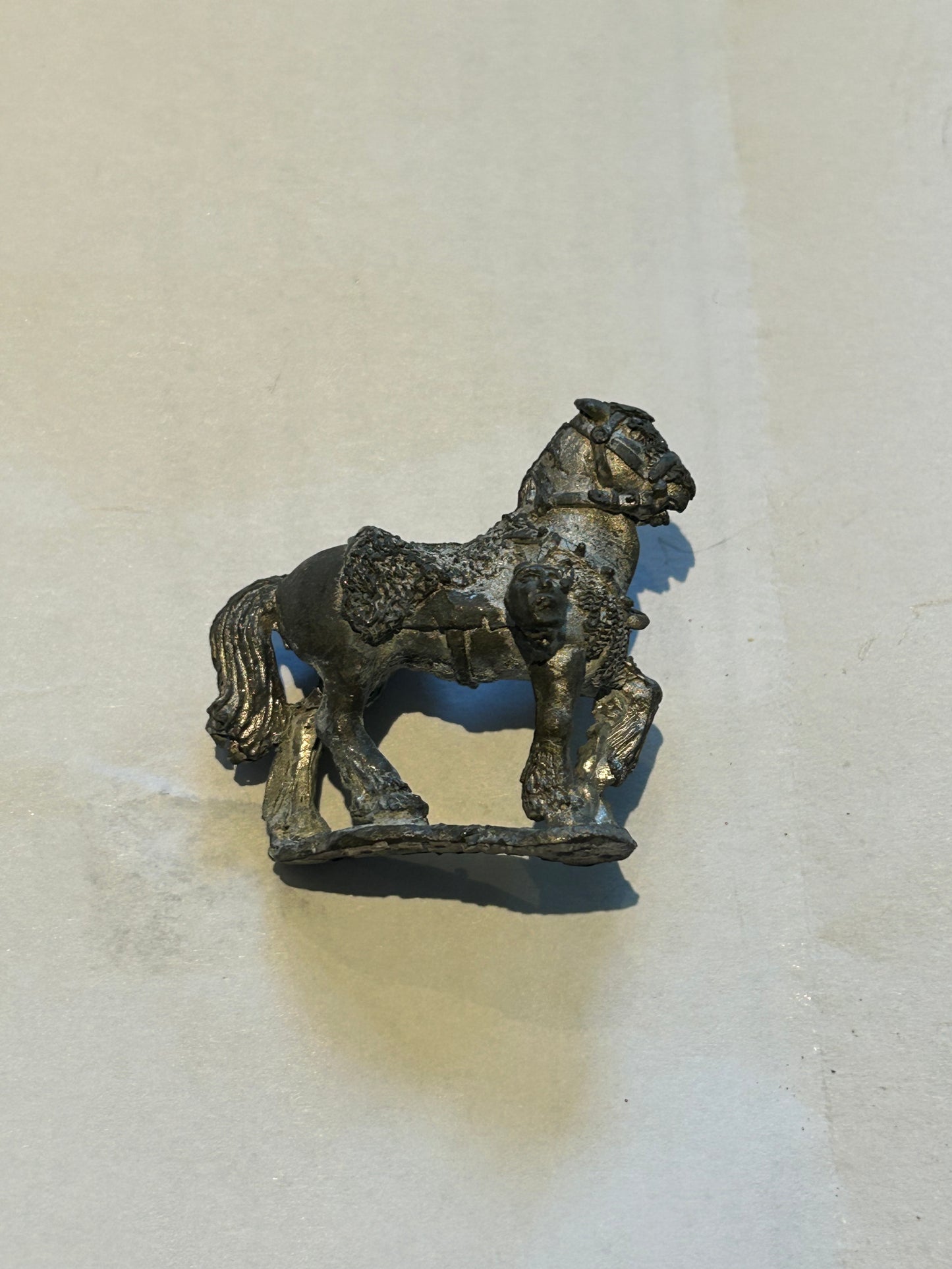 Warhammer fantasy c35 half orc mounted hero’s horse (no rider)