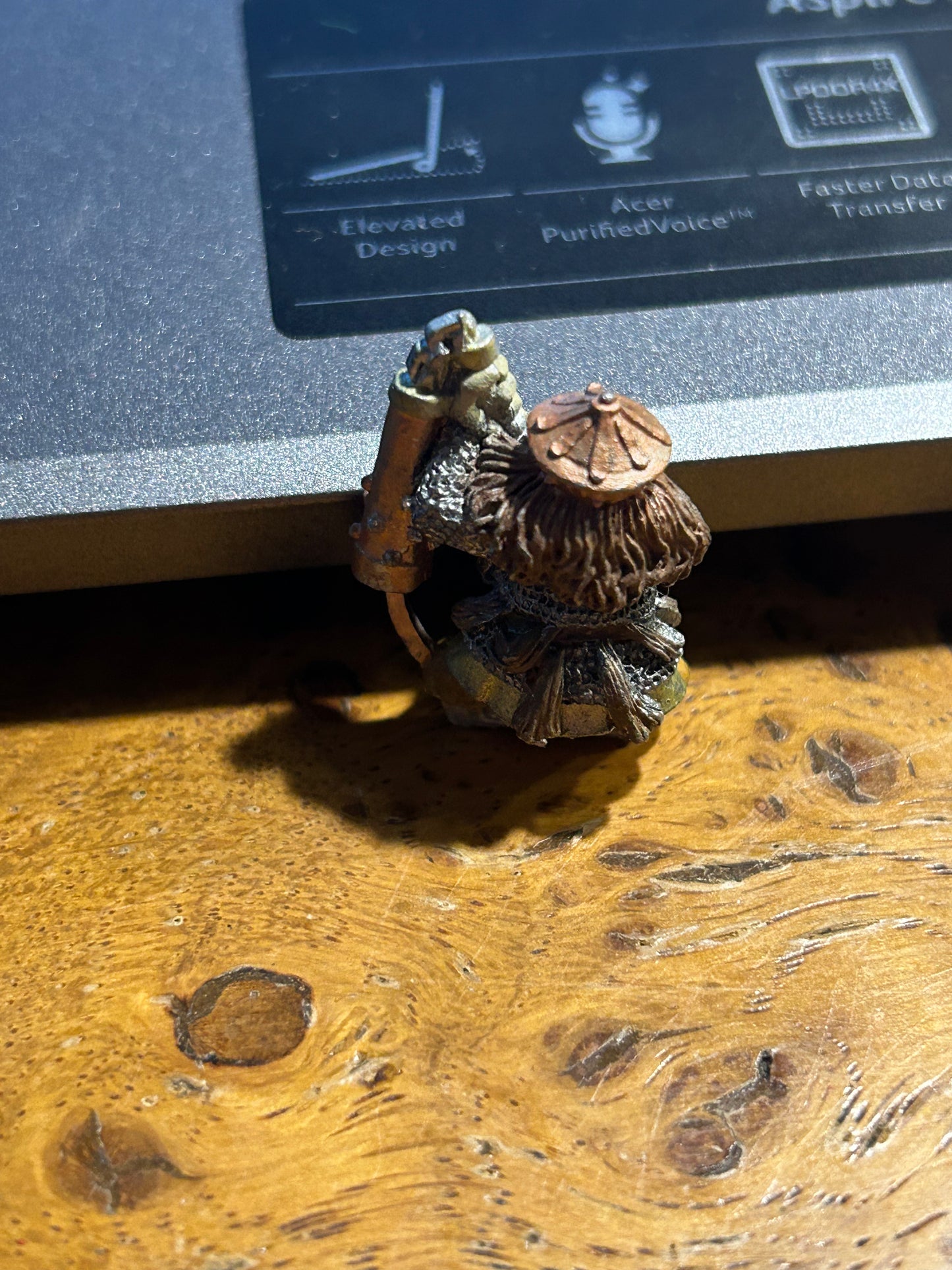 Warhammer fantasy marauder miniatures dwarf long beard with flail