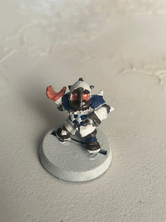 Blood Bowl, Bloodbowl - Dwarf - Thrower, Chucker - 1988