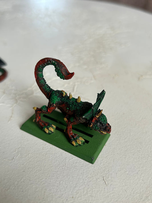 Warhammer fantasy flesh hound of Khorne warriors/daemons of chaos