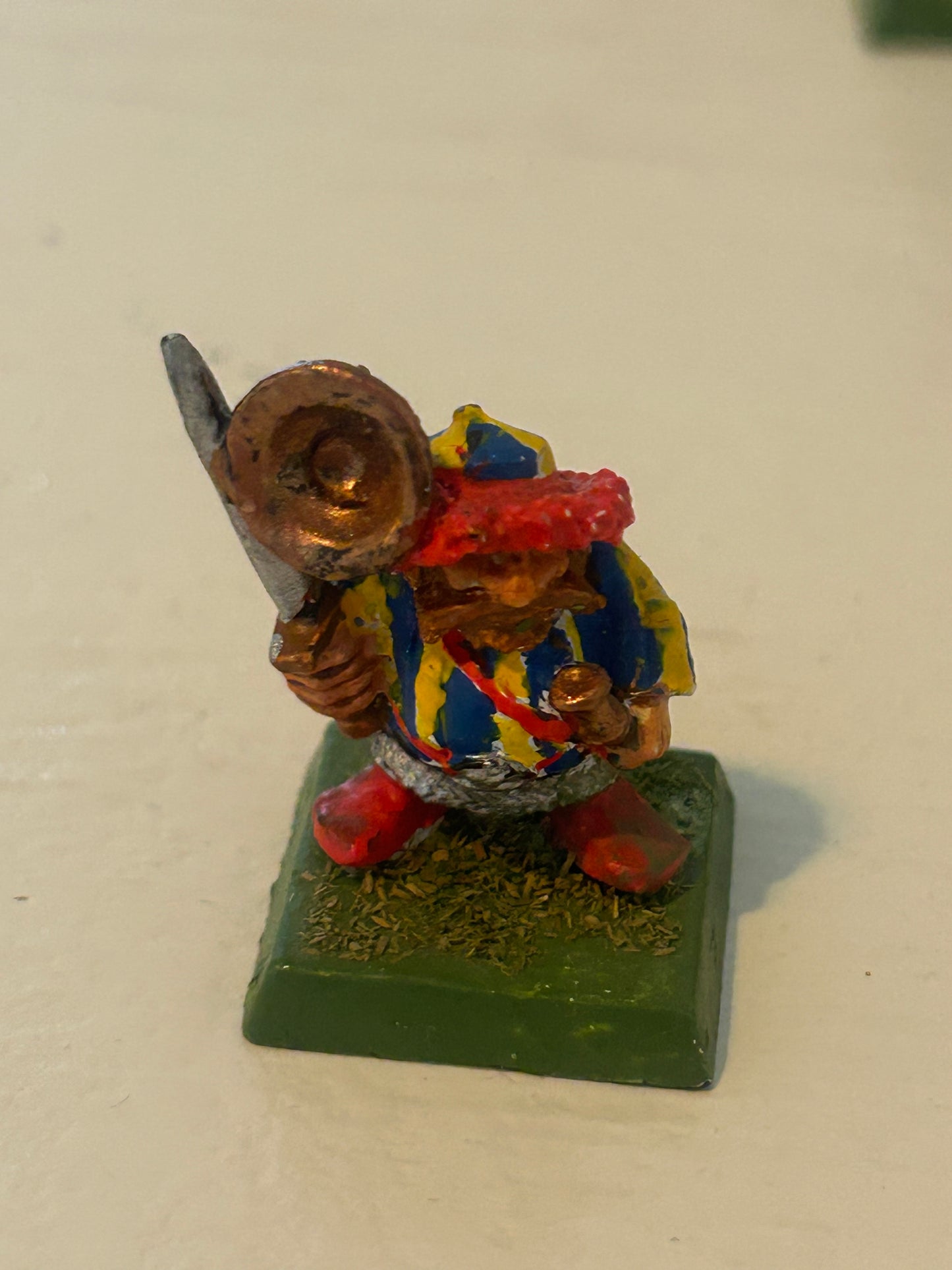 1988 Marauder Dwarf MM10/6 DC4 Command Group Musician MM10 Warhammer Army MM11