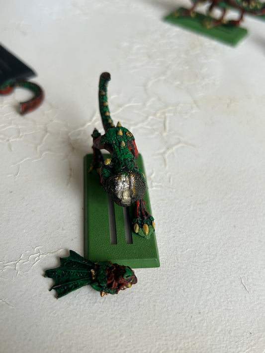 Warhammer fantasy flesh hound of Khorne warriors/daemons of chaos