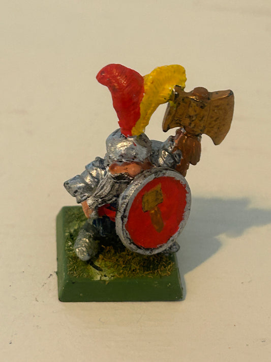 Warhammer Fantasy Battles Borri Forkbeard dragon company champion Metal OOP