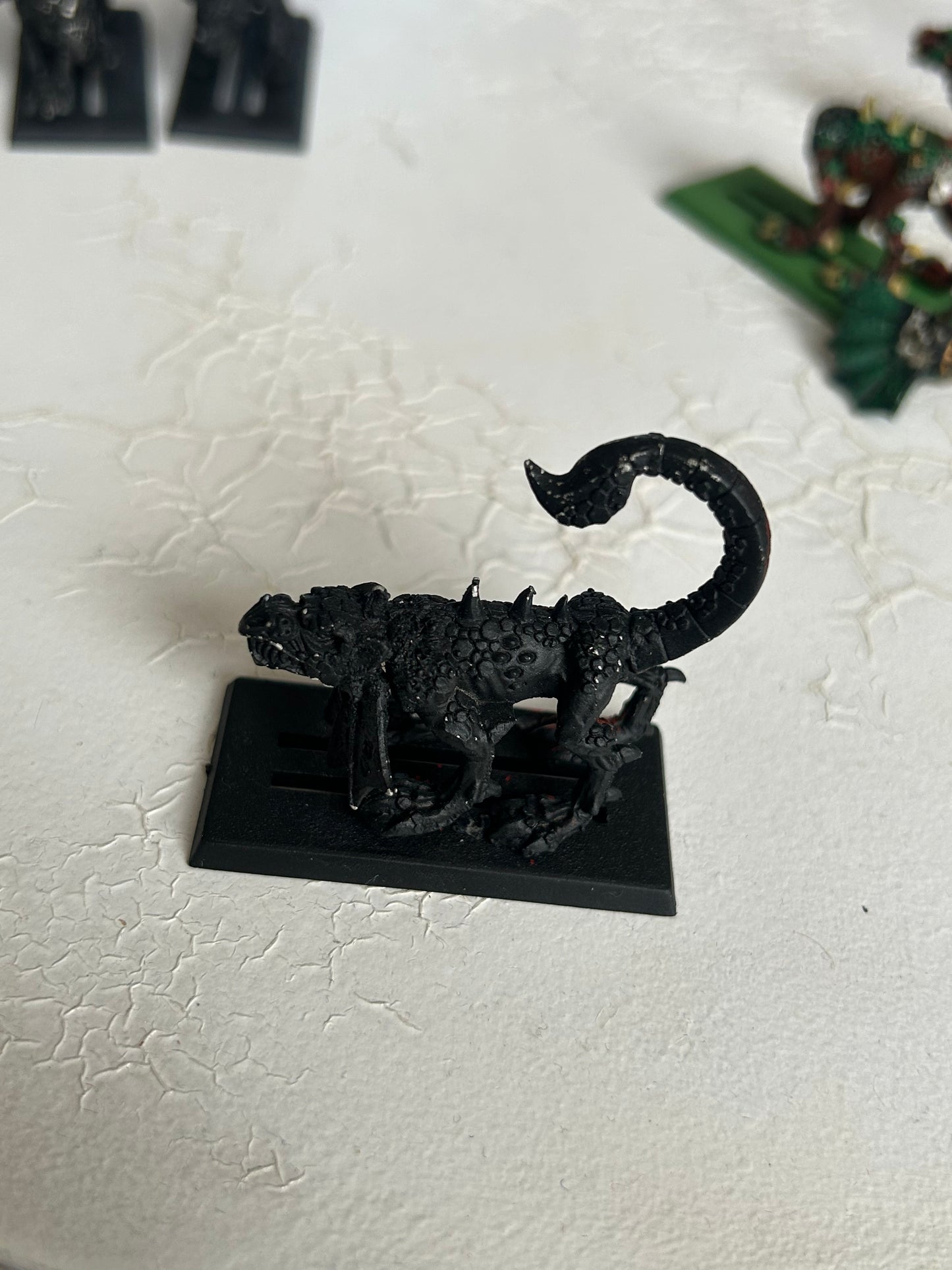 Warhammer fantasy flesh hound of Khorne warriors/daemons of chaos