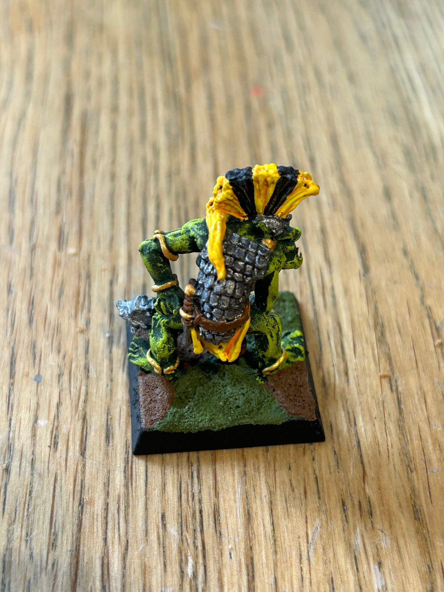 Warhammer Fantasy Battles Old World Orc Warrior warlord Metal c15