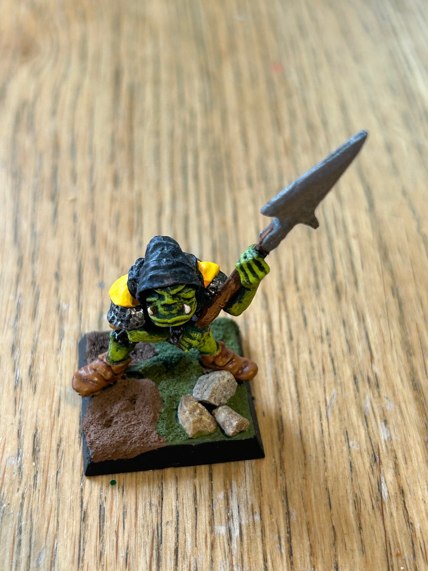 Games Workshop Citadel ORC1 Warrior Orcs Spikk Orc Warhammer Metal Figure 1987