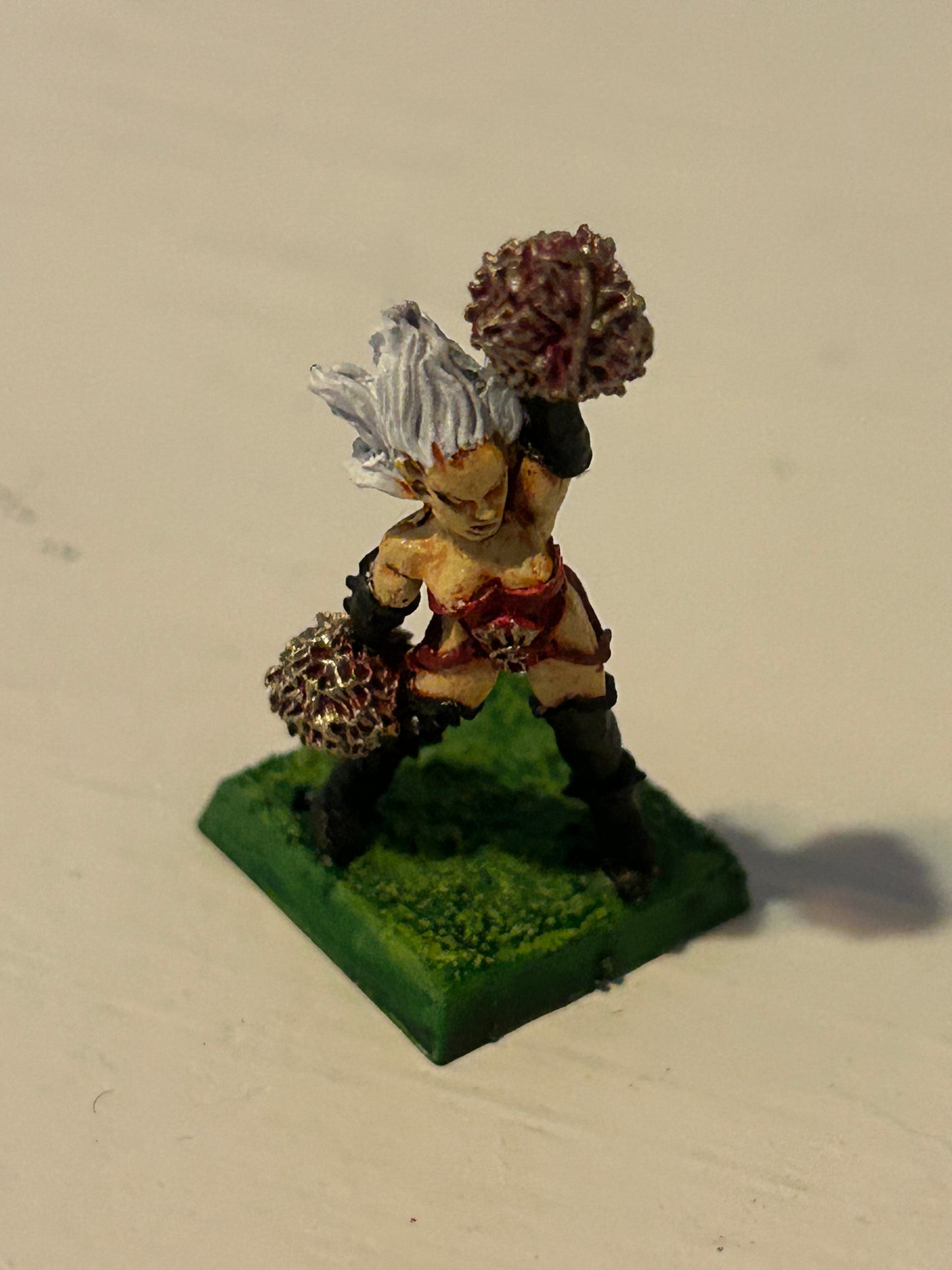 WFB Blood Bowl Dark Elves Cheerleader Warhammer Elf GW Citadel Games Workshop