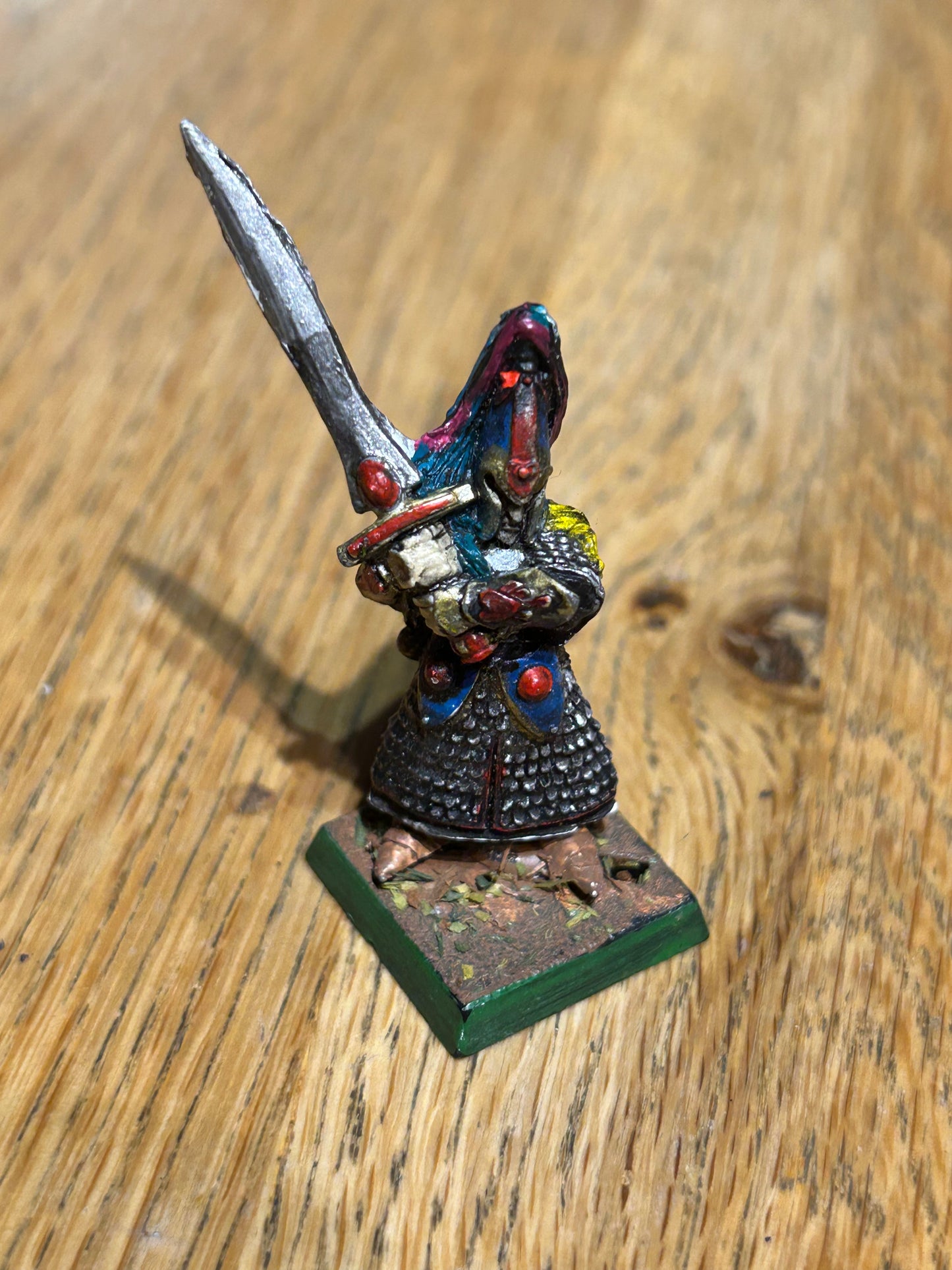 Warhammer fantasy old world metal High Elves Swordmaster Of Hoeth high elf