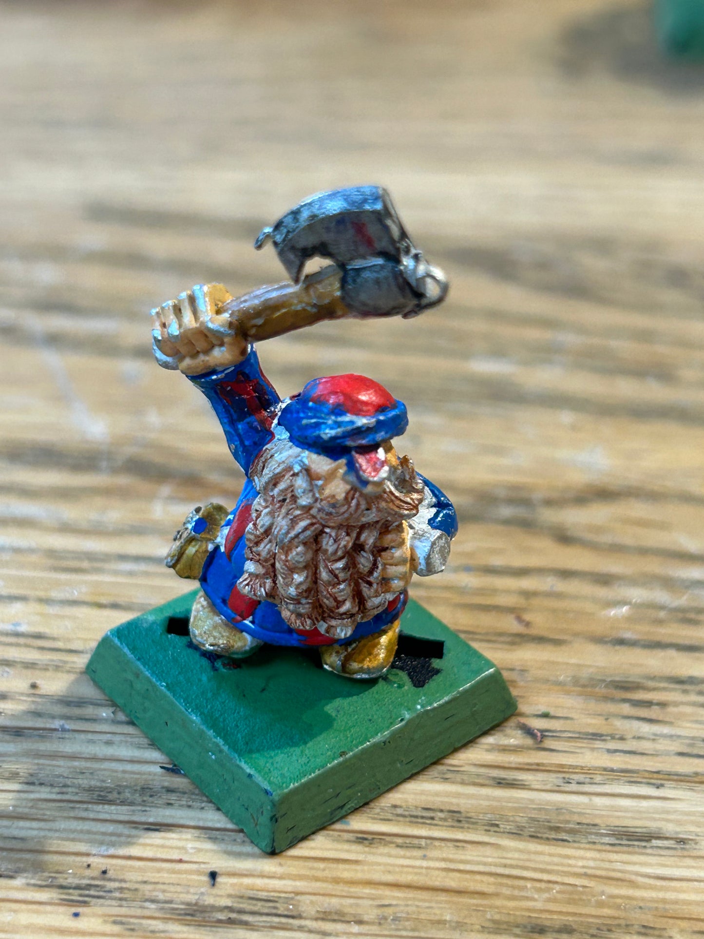 Games Workshop Warhammer Marauder MM15 43 Dwarf Dwarves Clansmen with axe 1992