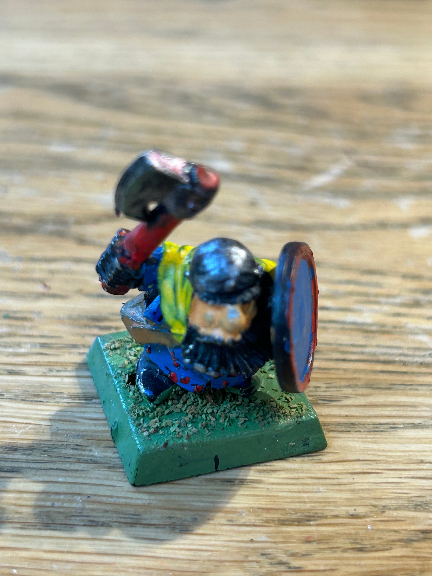 Games Workshop Warhammer Marauder MM15 26 Dwarf Dwarves Clansmen with axe 1992