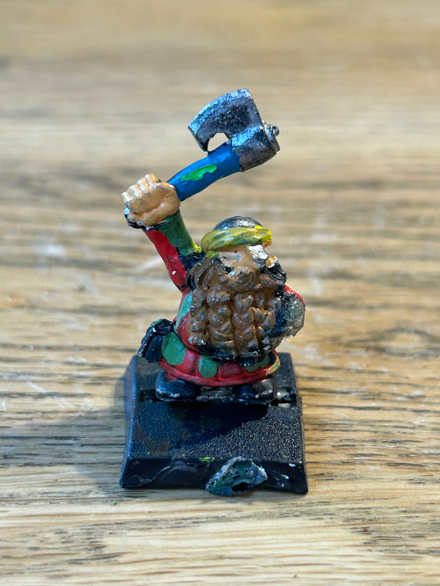 Games Workshop Warhammer Marauder MM15 43 Dwarf Dwarves Clansmen with axe 1992
