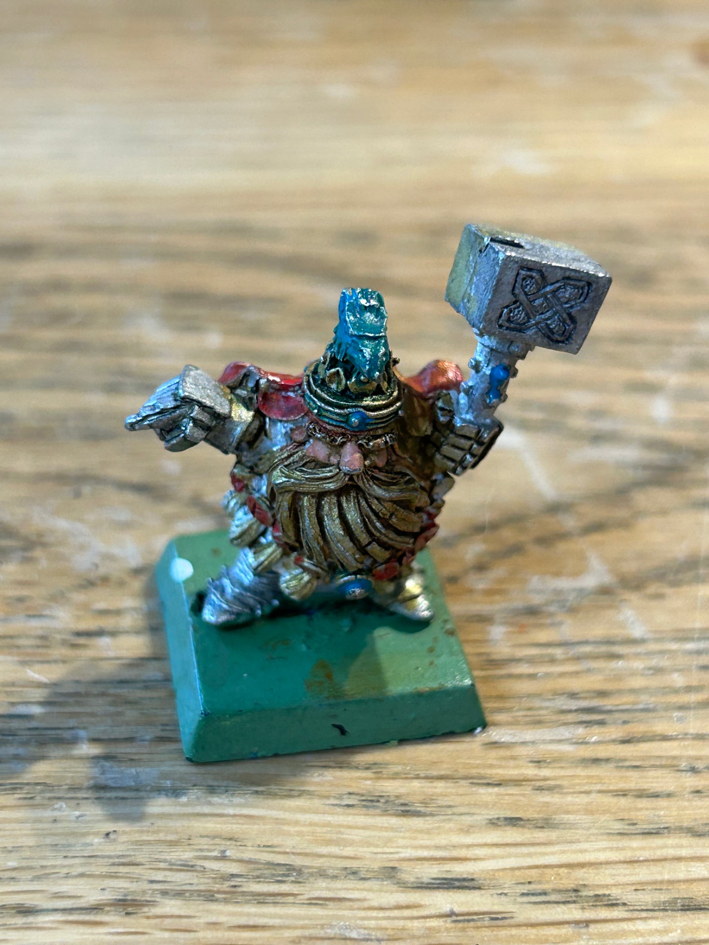 Games Workshop Warhammer fantasy Marauder Dwarf Dwarves General MM11/5 Command 1991 GW