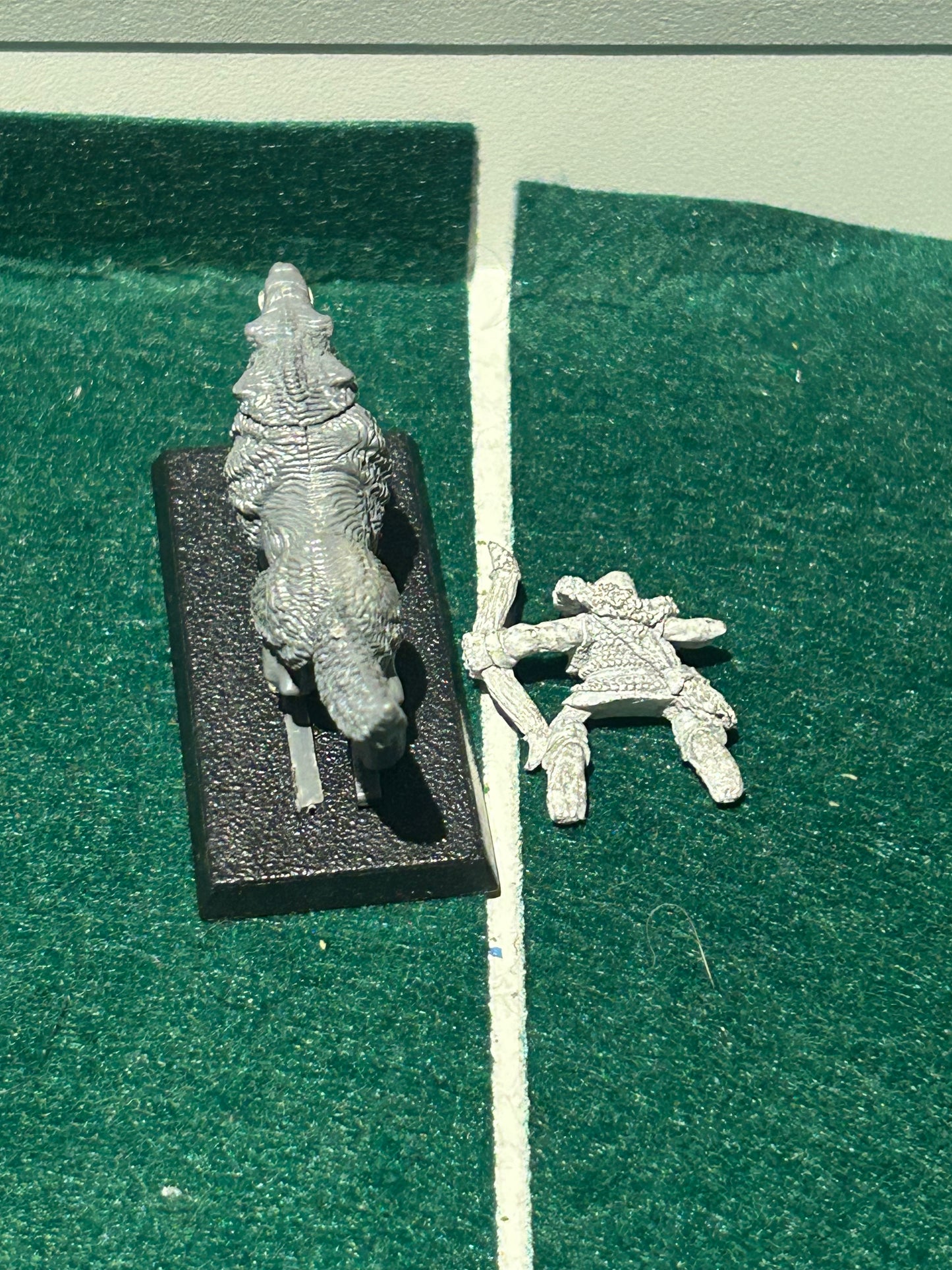 Warhammer fantasy marauder miniatures goblin wolf rider with bow