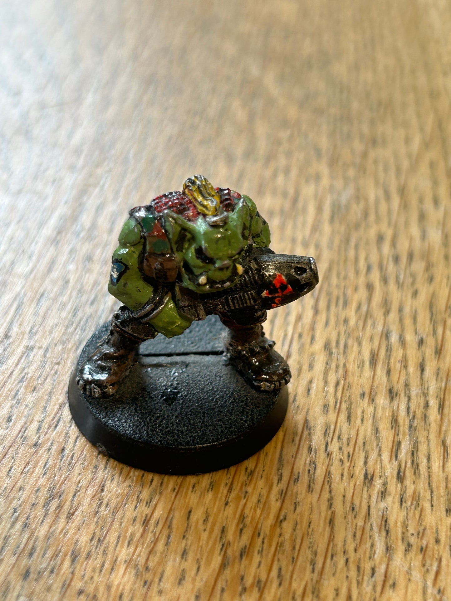 Citadel GW Rogue Trader Space Ork Boy with plasma gun warhammer 40k
