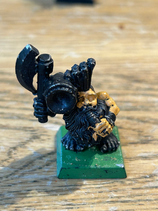 Citadel Warhammer fantasy 90s Dwarf Troll Slayer Command Musician