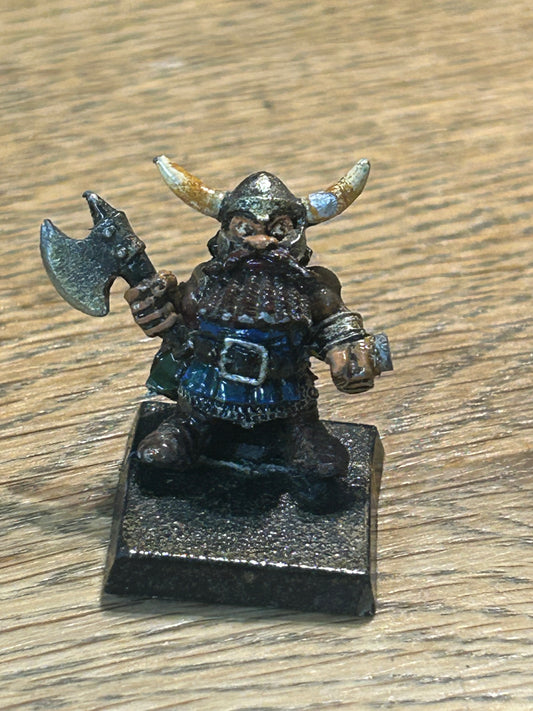 1987 Norse Dwarf 0301 18 Bjon the White D2 Nordic Citadel Northern Warhammer GW