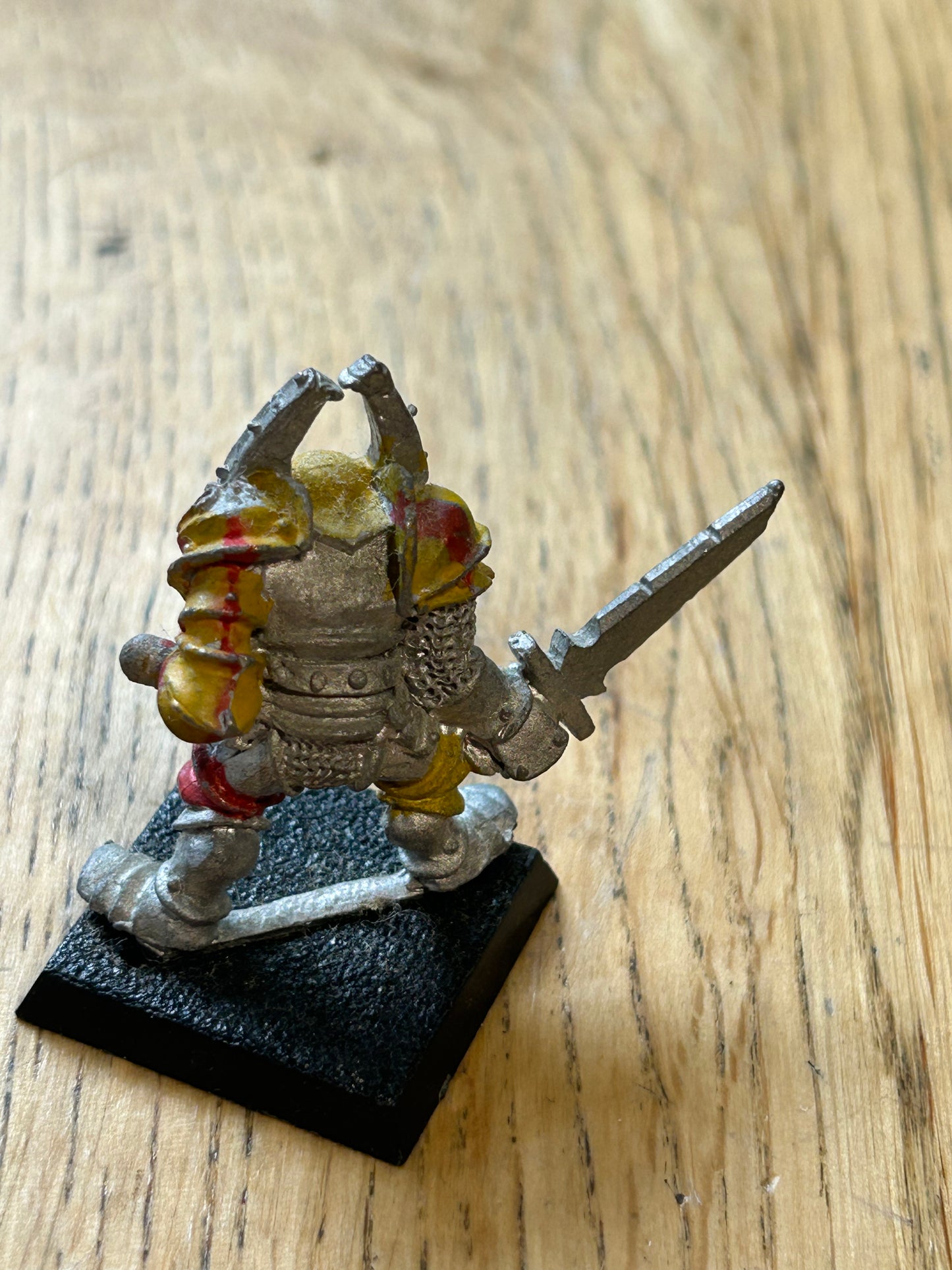 1987 Chaos Warrior 0204 17 CH3 Vile the Twisted Citadel Champion Warhammer Army