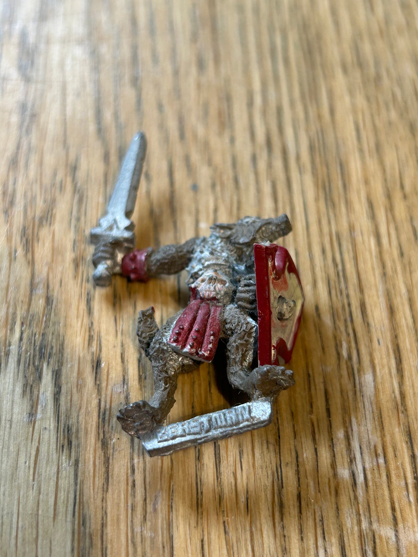 Beastman of Khorne Khorngor with sword 0220 Metal Citadel Realms of Chaos warhammer fantasy