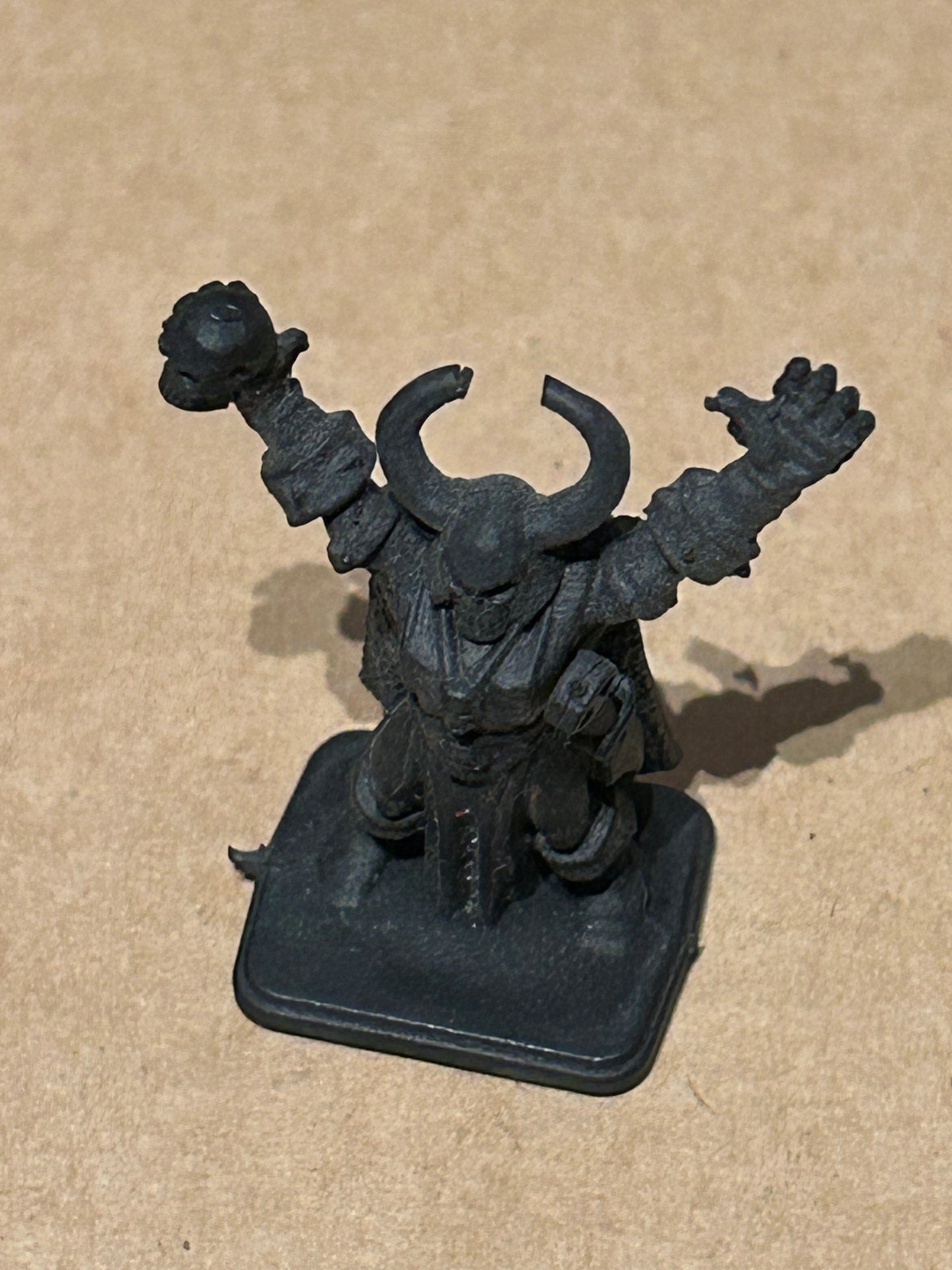 Heroquest Chaos Sorceror Evil Wizard Plastic warhammer fantasy undead lich