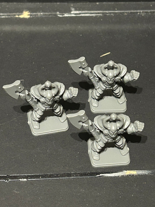 Warhammer fantasy heroquest chaos warrior x3