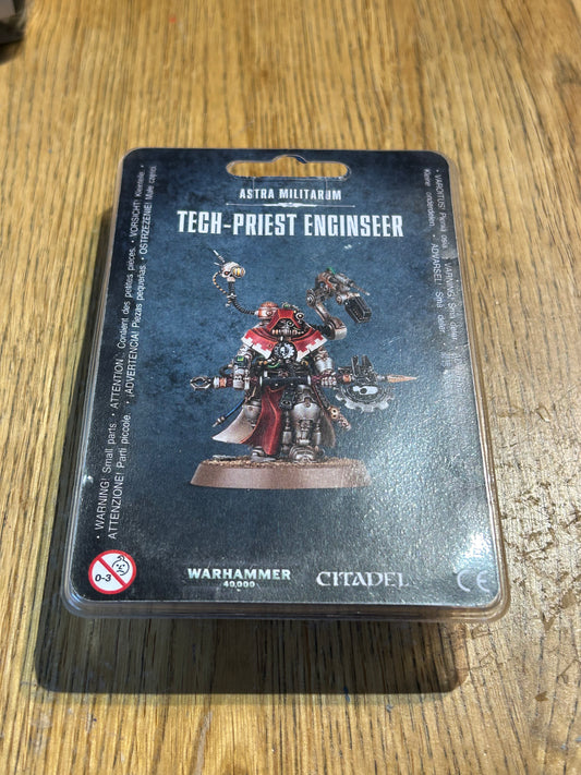 Warhammer 40k tech-priest engin-seer adeptus mechanicus new in box