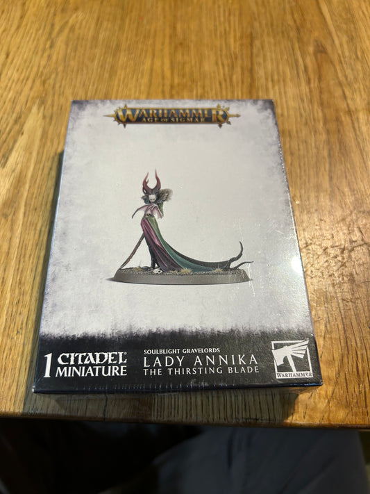 Lady Annika The Thirsting Blade - Age of Sigmar - Games Workshop - New warhammer fantasy vampire counts