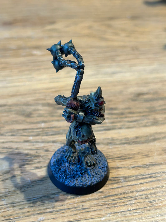 Warhammer fantasy demons of chaos nurgle plague bearer