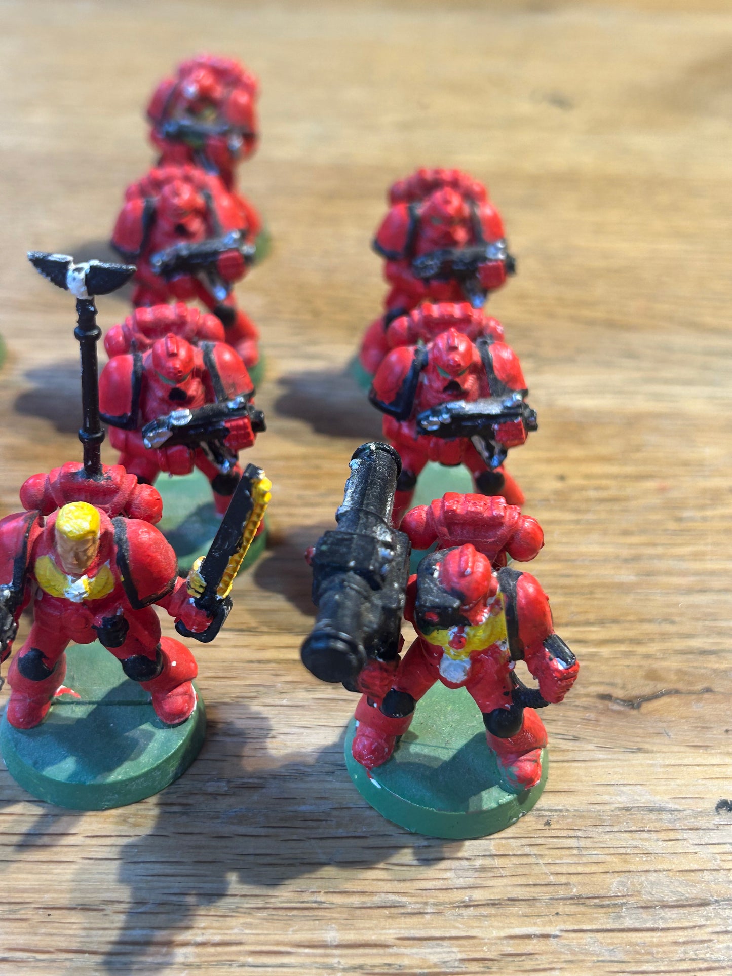 Warhammer 40k space marine plastic tactical squad