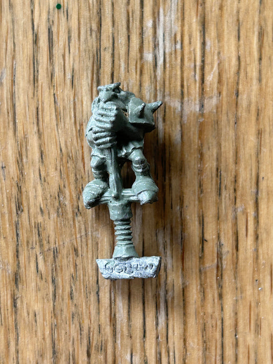 Warhammer Blood Bowl Goblin Pogo Fanatic - Metal - Unpainted