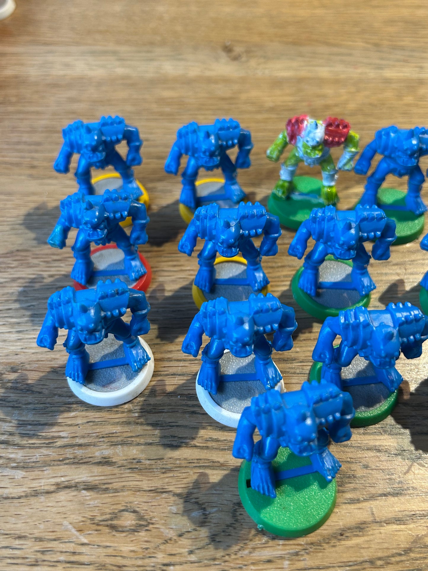 Bloodbowl second edition plastic orc lineman x13