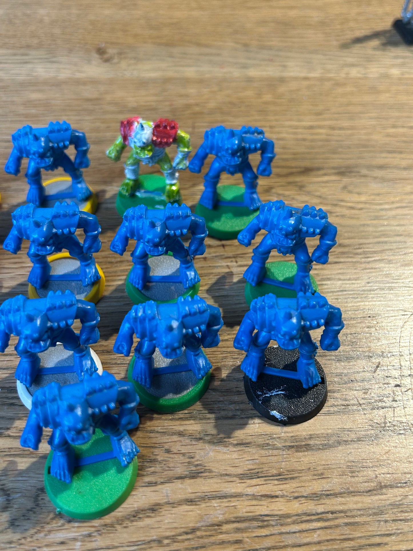 Bloodbowl second edition plastic orc lineman x13
