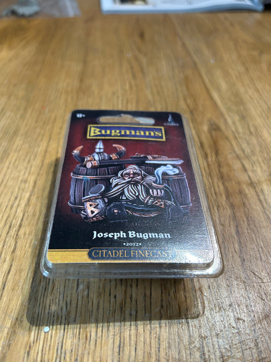 Warhammer World EXCLUSIVE Joseph Bugman 2012 Dwarf Miniature Citadel Finecast