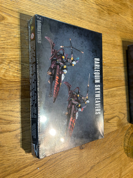 Warhammer 40K: Eldar Aeldari- Harlequin Skyweavers (Plastic) 1491 sealed
